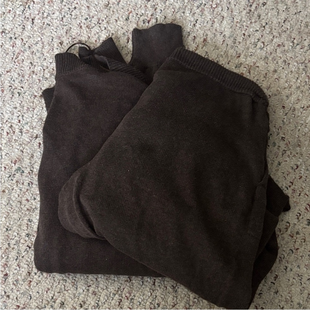 Free People beach Brown Cardigan Set XL - Picture 2 of 9